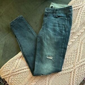 White House Black Market Dark Jeans with Sequins